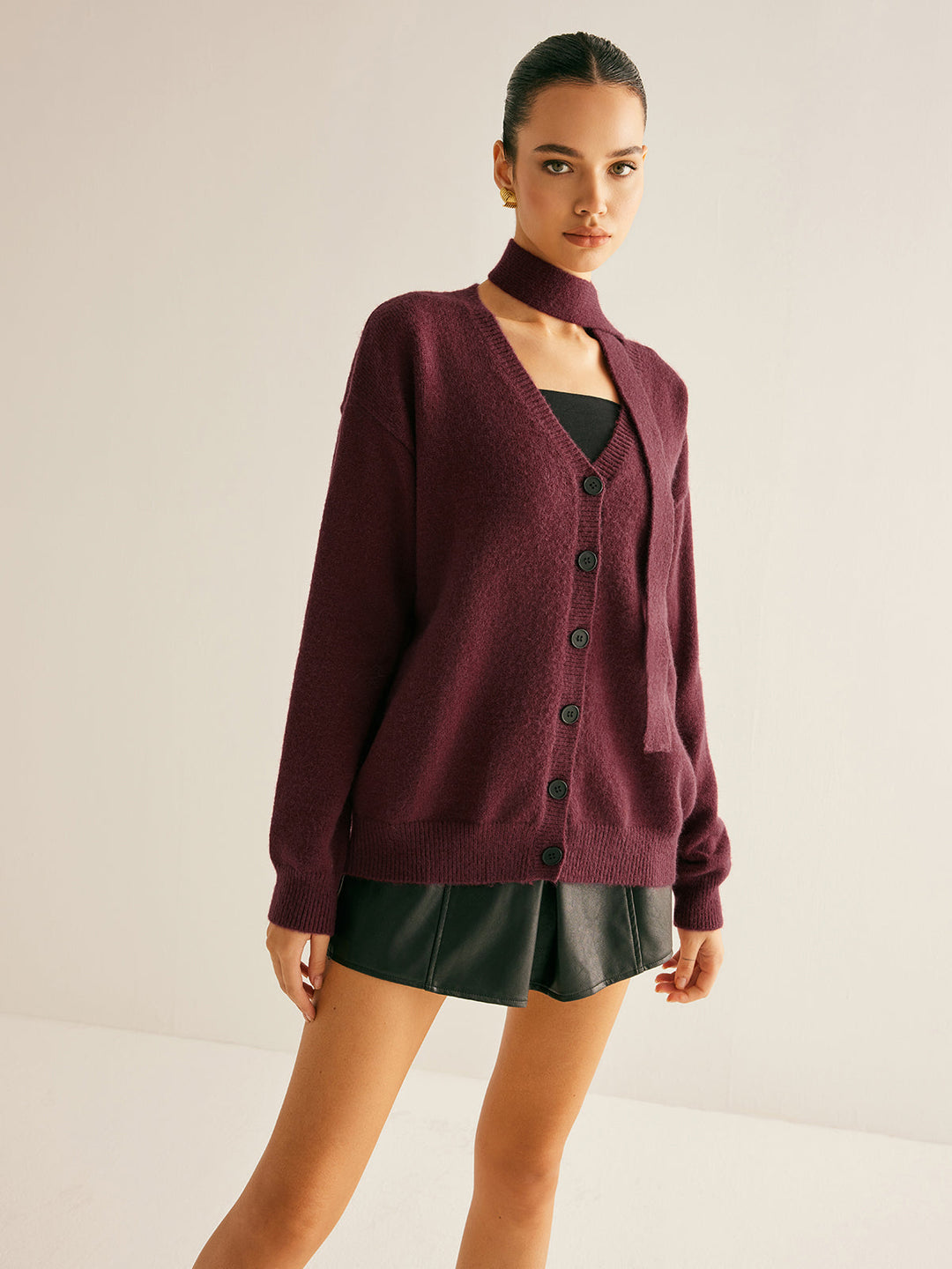 Scarlet Comfort Cardigan