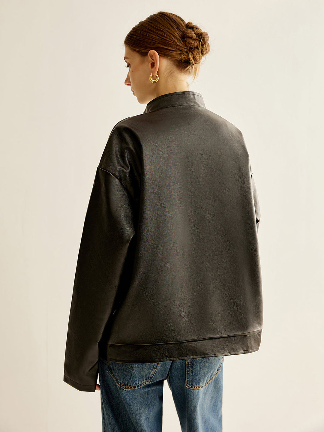 Striker Leather Track Jacket