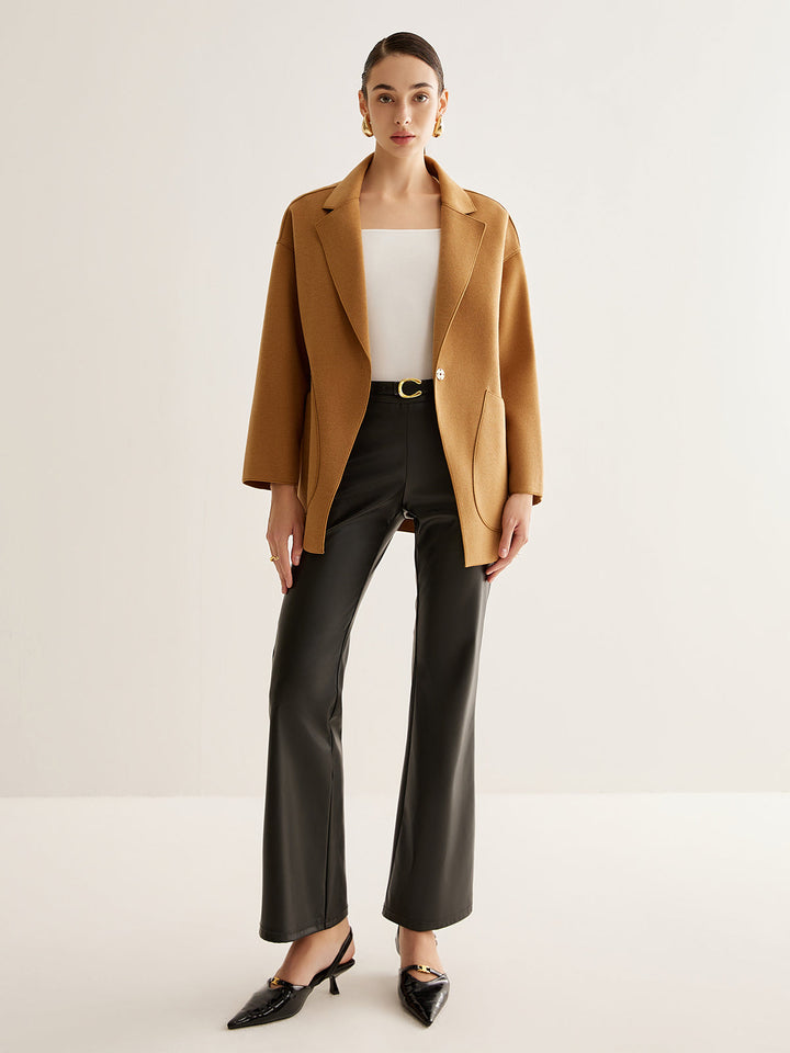 Caramel Bliss Oversize Blazer