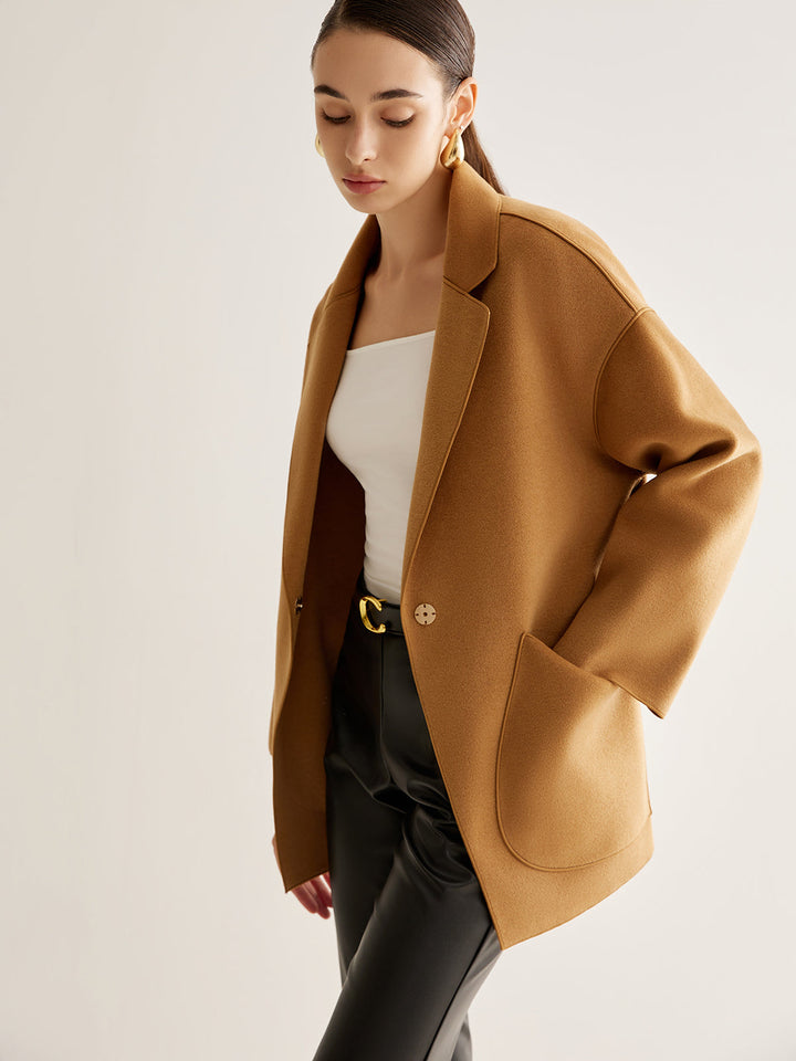 Caramel Bliss Oversize Blazer