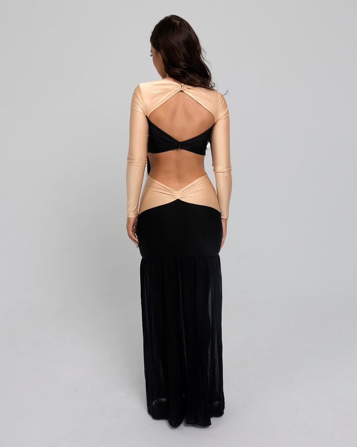 CANDLELIT SPLENDOR Maxi Elbise