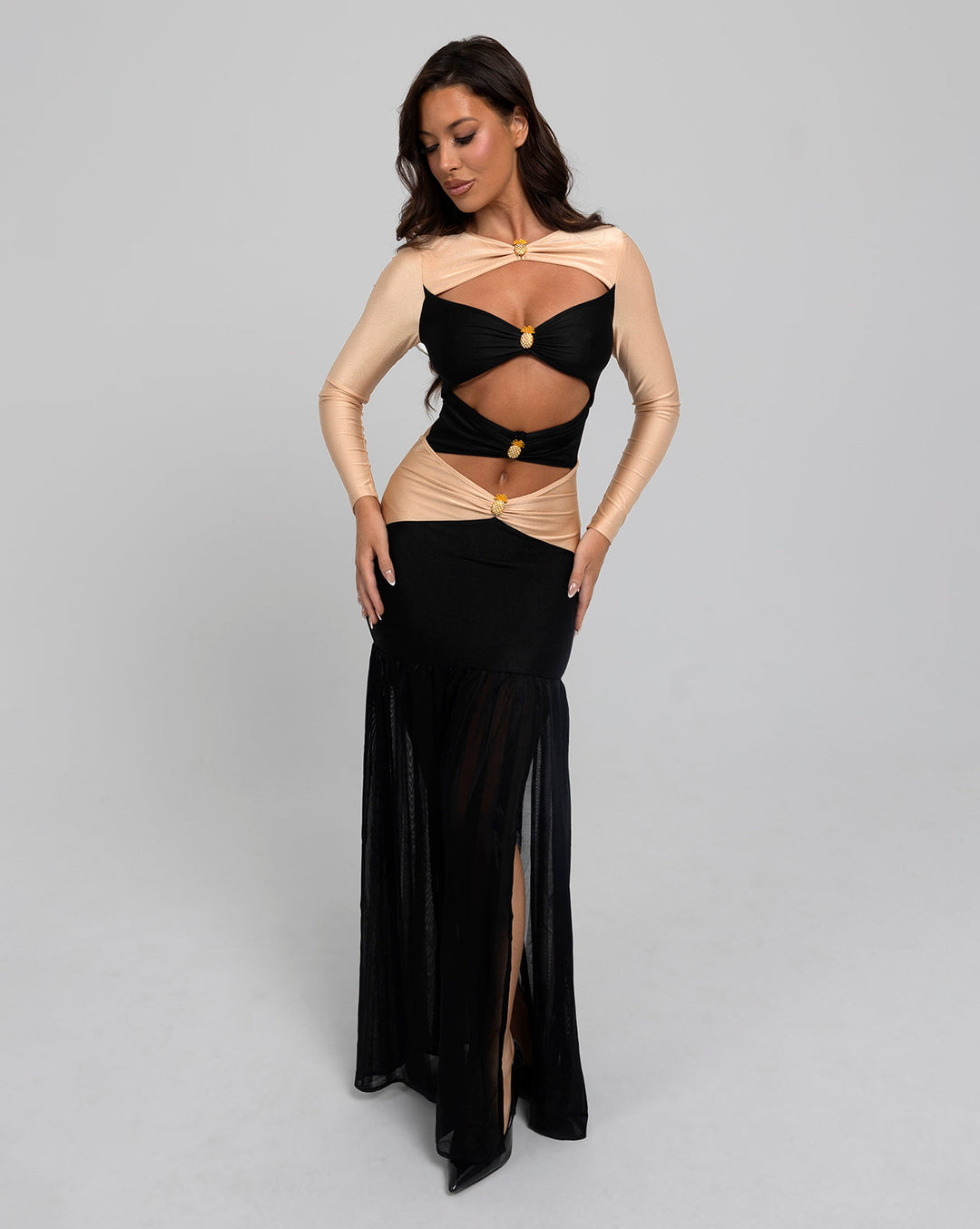 CANDLELIT SPLENDOR Maxi Elbise