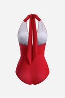 Elegant Red Swimsuit