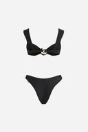 Black Bikini Gold Detail