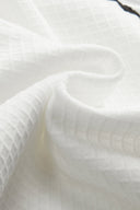 Asymmetric White Swimsuit