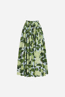 Green Floral Swimsuit & Sarong