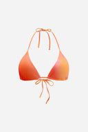 Bikini y pareo degradado naranja