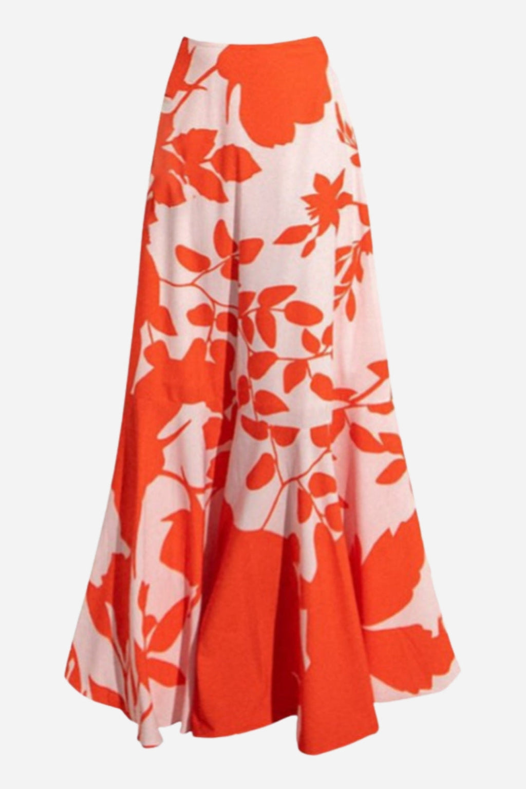 Red Floral Swimsuit & Sarong