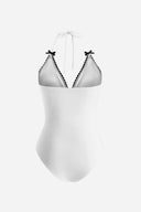 Minimal White Swimsuit