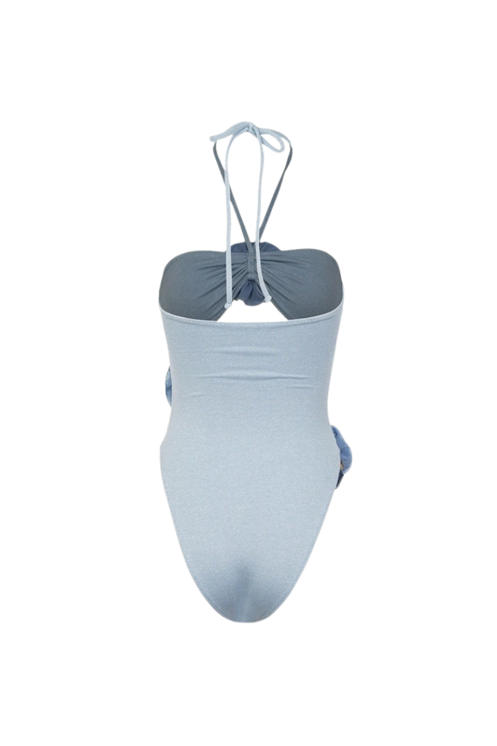 ALİNA ÇİÇEK APLİKELİ MAYO