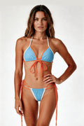 Bikini Azul Naranja
