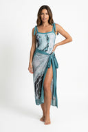 Turquoise Marble Swimsuit