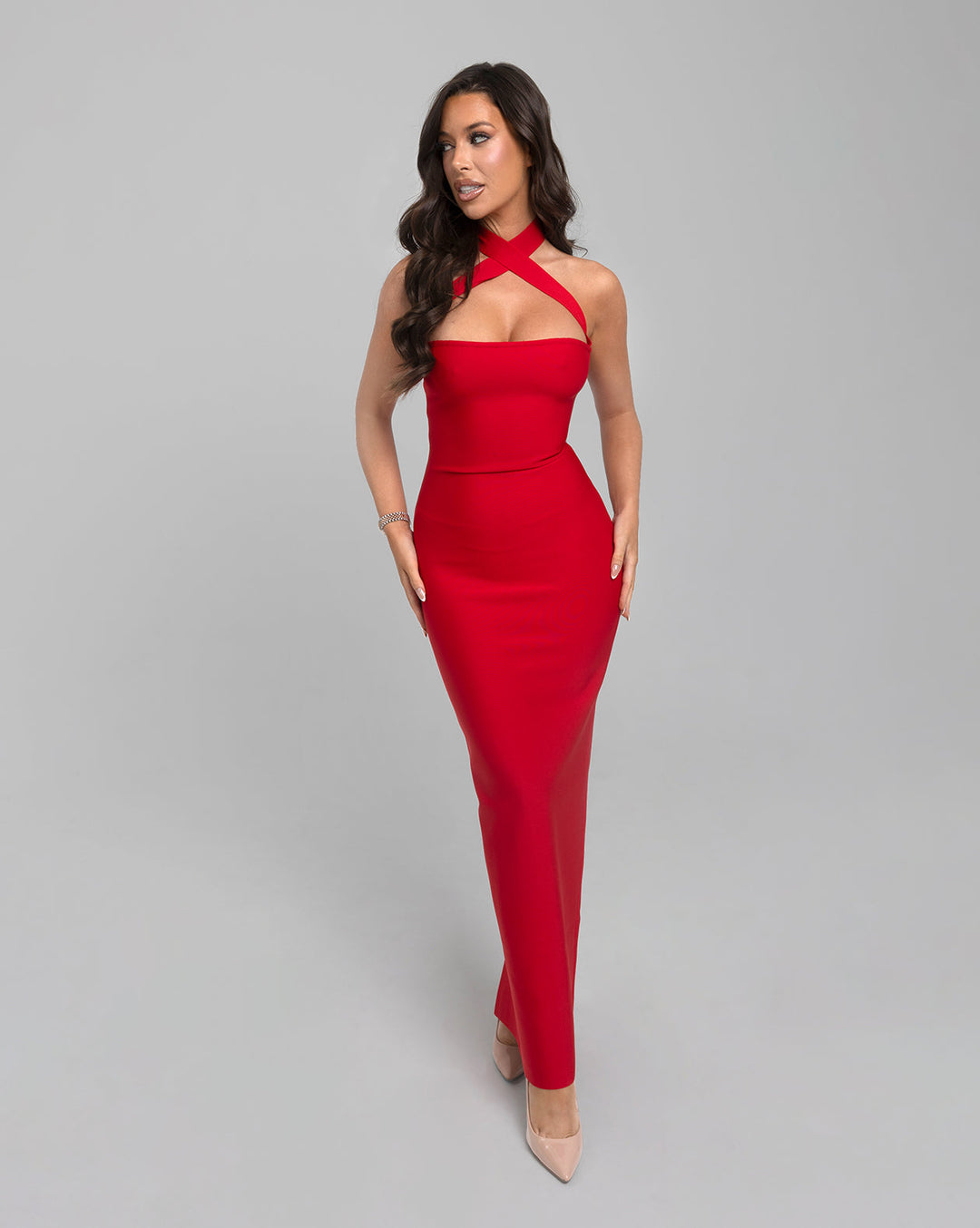 RUBY RED FESTIVITY Maxi Elbise