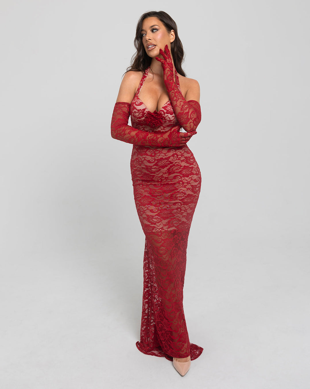 SIREN'S KISS Maxi Elbise