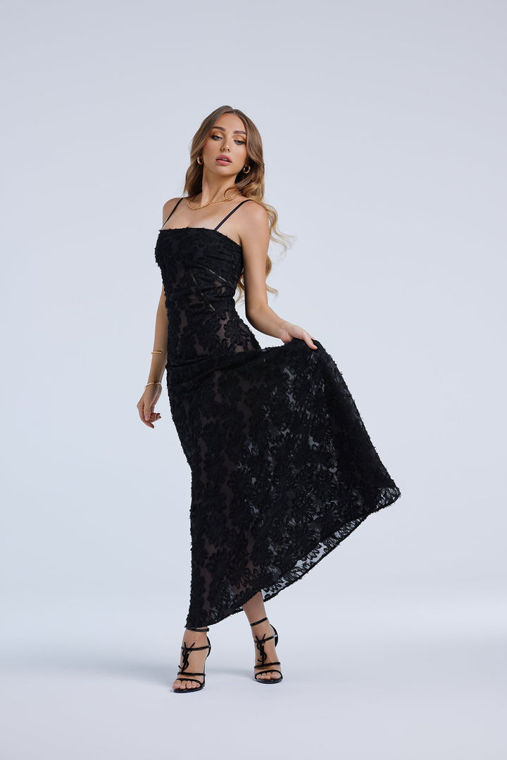 SERENA Floral Maxi Elbise