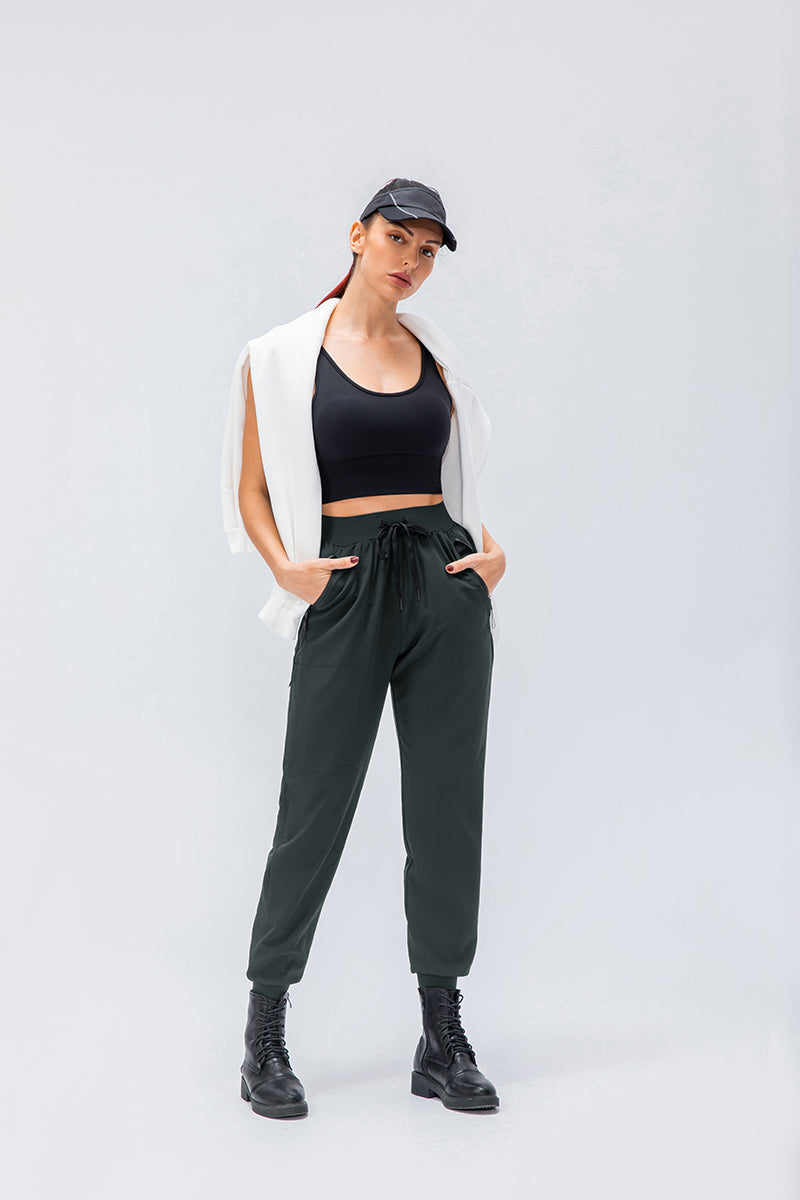 Jogger High-Waist Drawstring