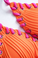 Conjunto de bikini con lazos