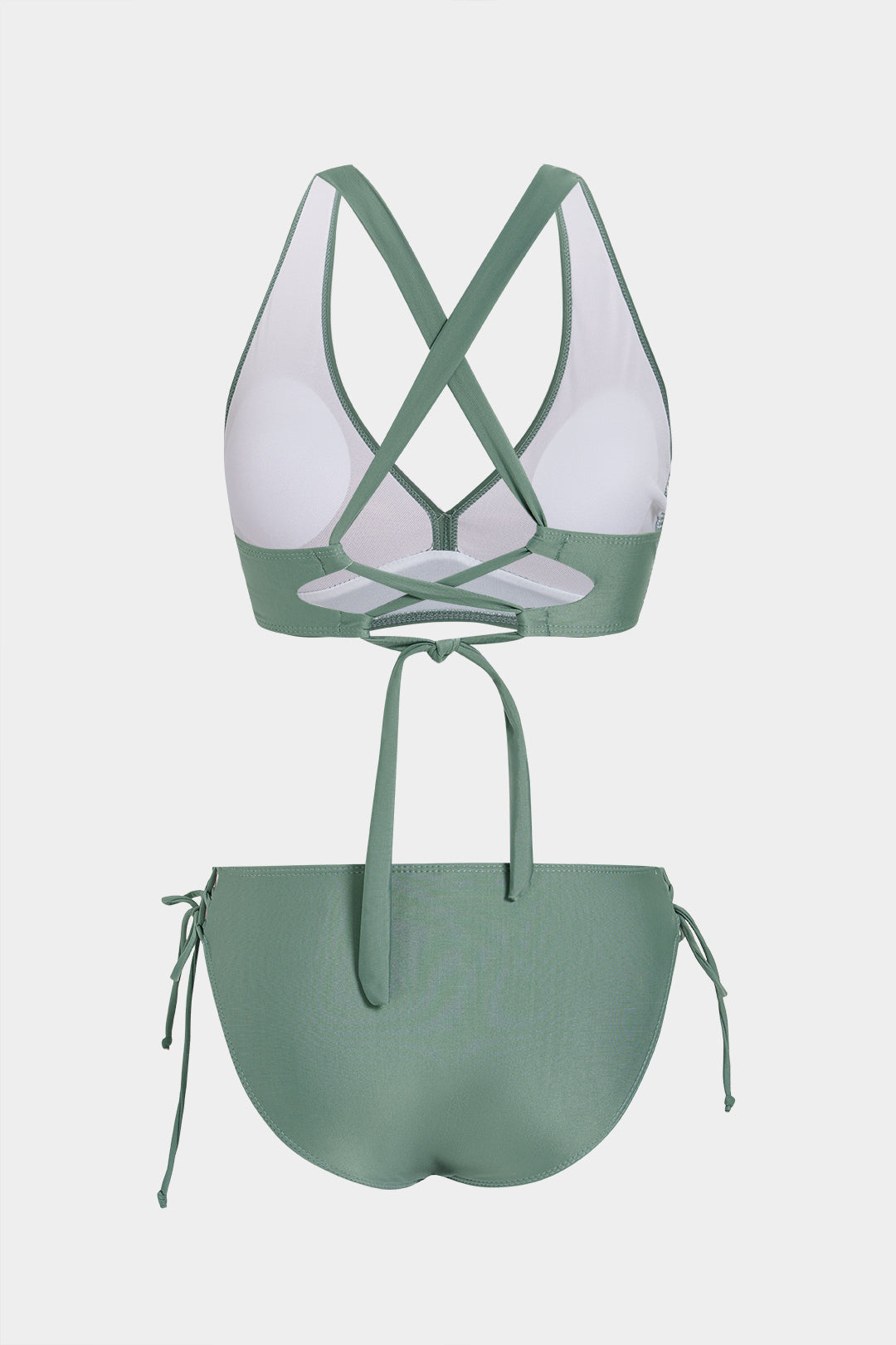 Bikini Verde Cruzado