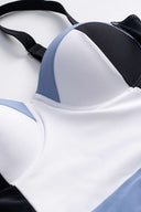 Traje de baño azul Sculpt