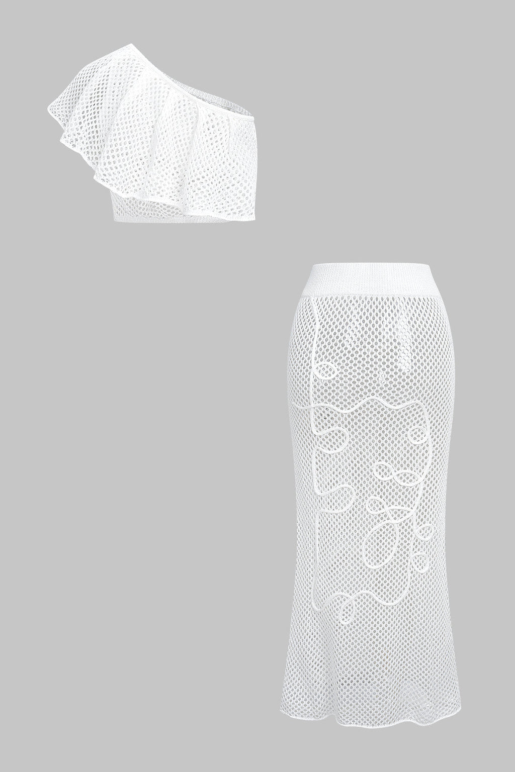Asymmetrical Crochet Set