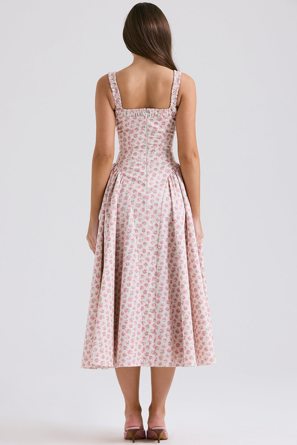 Dorothy Blossom Midi Elbise