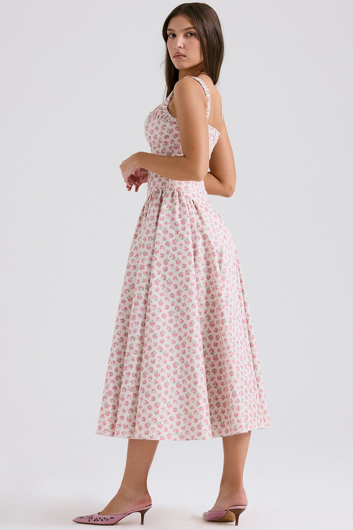 Dorothy Blossom Midi Elbise