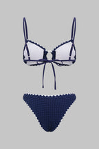 Bikini Texturizado Azul