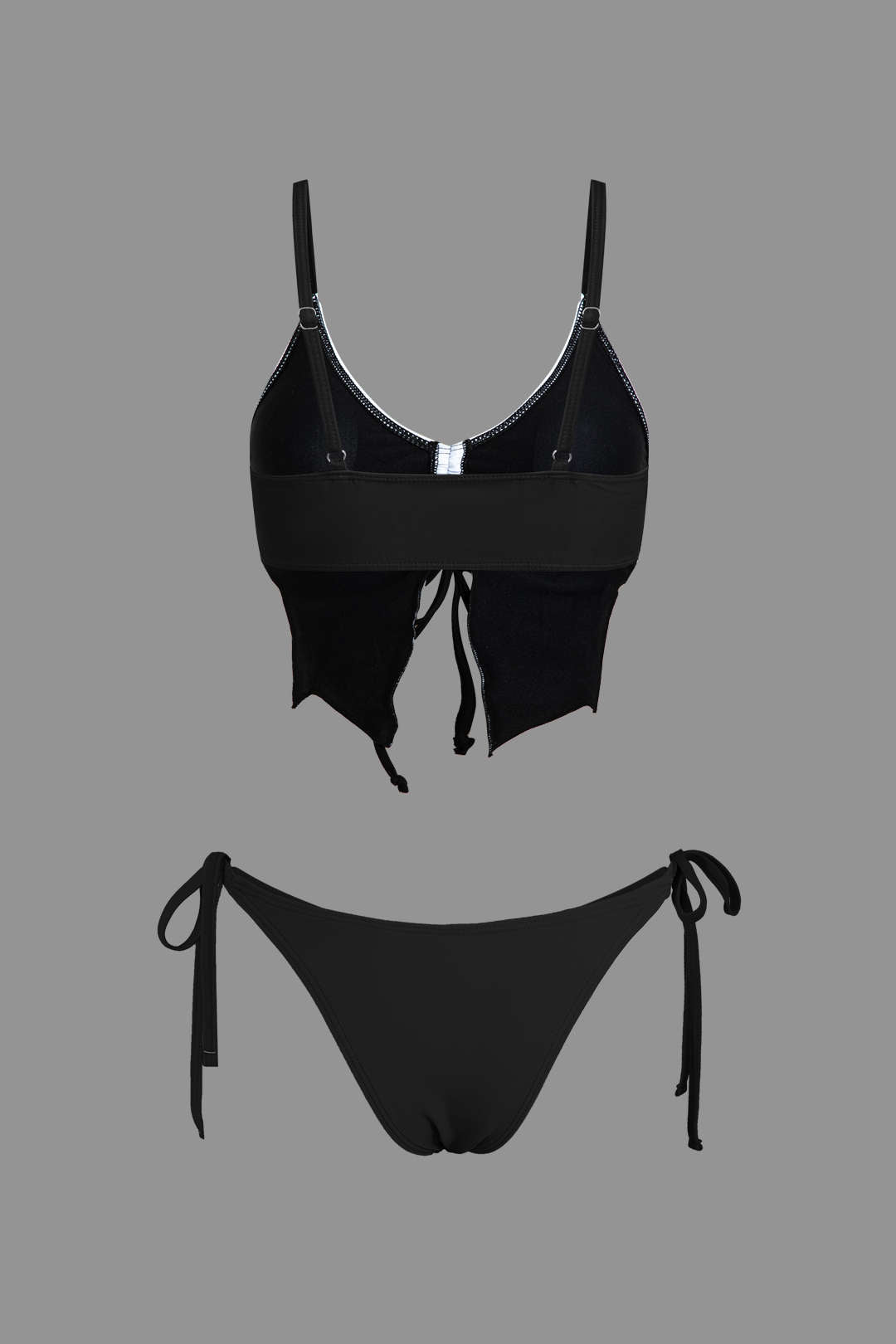 Kelebek Desenli Bikini Takımı